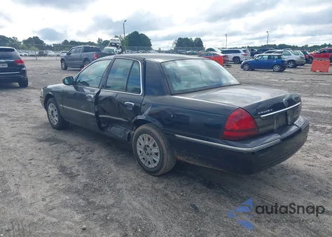 2007 Mercury Grand Marquis Gs z USA, uszkodzony, nr VIN 2MEFM74VX7X621916